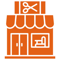 Icone salon de coiffure